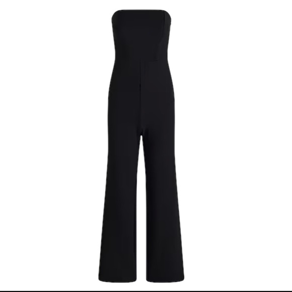 Express Strapless Wide Leg Jumpsuit - Picture 4 of 6